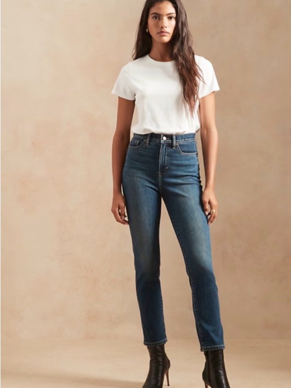 Banana Republic Ultra High-Rise Slim Ankle Length Jeans